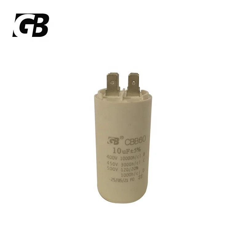 Ugtell CBB60 Motor Capacitor - 60Uf, 450Vac, 50/60Hz Philippines