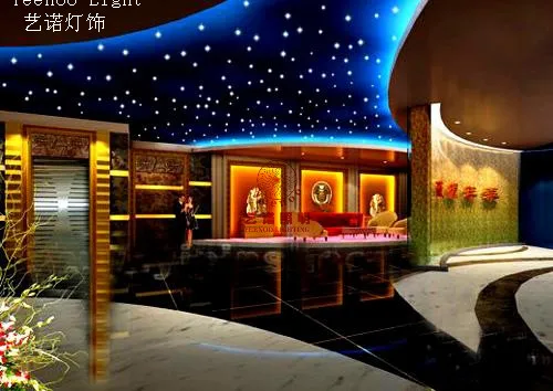 
 Производитель светильников Zhongshan, сделай сам, оптоволоконный свет, устанавливается в кинотеатр  
