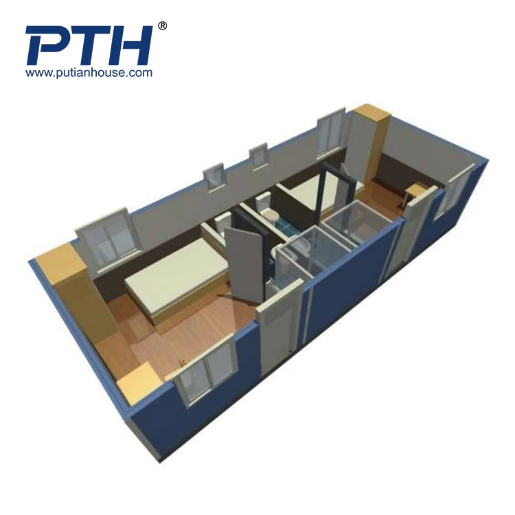 Customized Prefab Wall Single Apartment Modular Prefab House Container House for Sale
