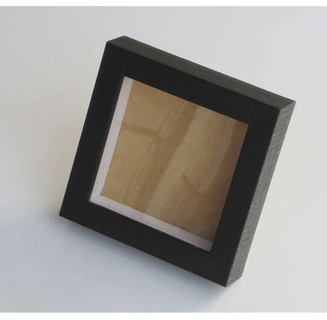 Wholesale Shadow Box Frames with Glass or Plexiglass and Deep Box Frame 6x6 6x8 8x8