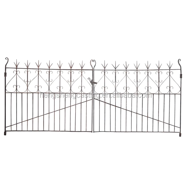 Decorative Wrought Iron Gate Ornamental Garden Gate Gate Design Buy Garden Gate Gate Design Wrought Iron Gate Product On Alibaba Com