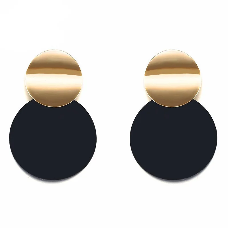 Alyson Layne 14K Gold Round Black Onyx Stud Earrings, Women's
