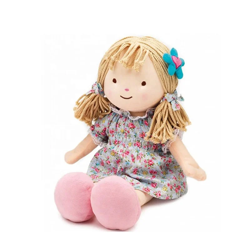 Icti Approved Toy Factory Personalized Cloth Dolls Stuffed Custom Plush Rag Doll