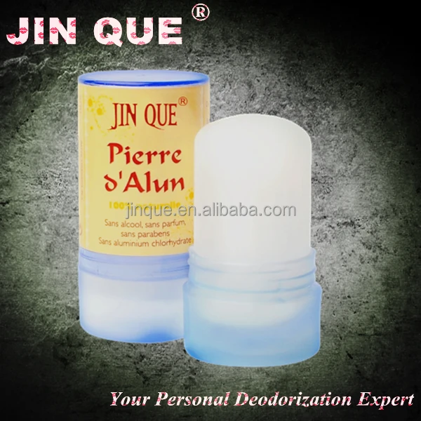 Прозрачный алумный дезодорант с Европейским испытанием на тяжелые металлы