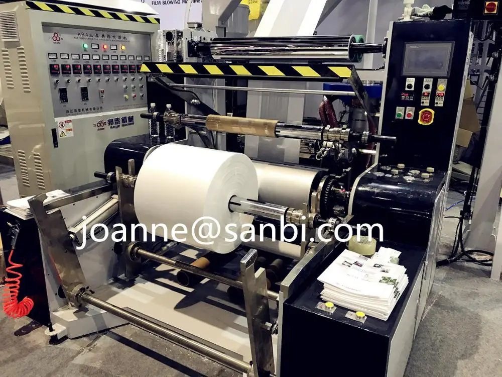 ABA 3 Layers Film Blowing Machine for Efficient Blown Film Production Line