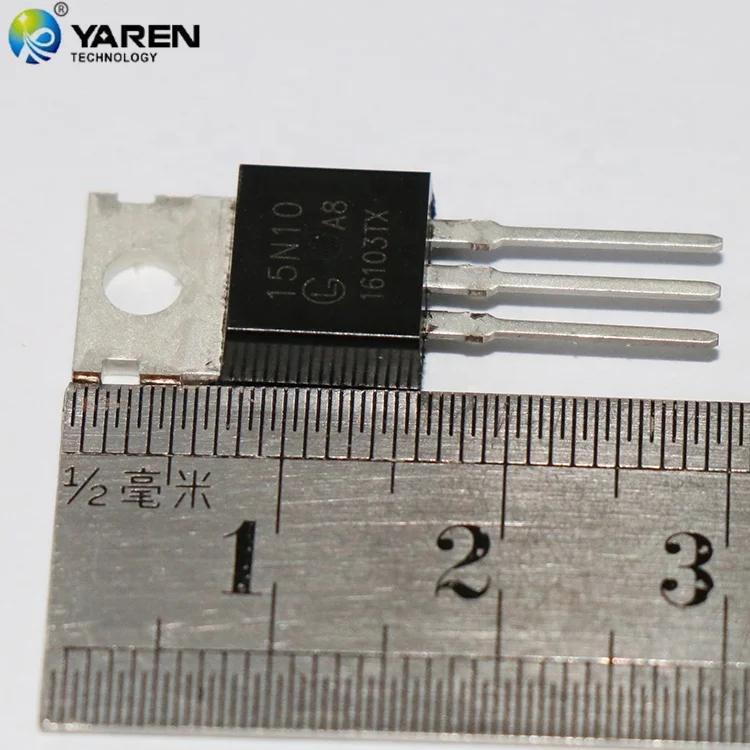 Transistor N-MOSFET TRENCH POWER MV unipolar 100V 10,5A YJD15N10A N-Kanal-Trans 