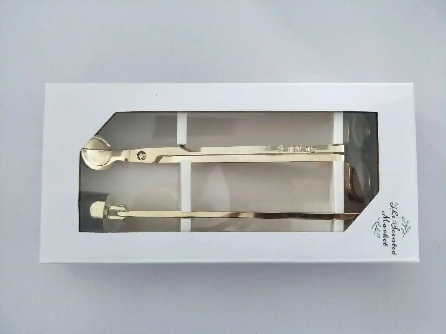 Candle Care Kit Gold Scented Luxury Brass Candle Snuffers Wick Trimmers