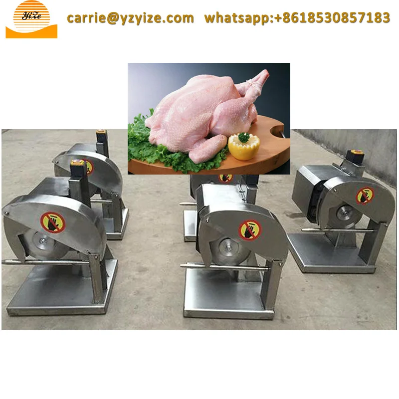 Manual Thick stainless steel cutting dicing slicer cut chicken and duck  goose Slicer machine Frozen Meat Cutter Slicer Machine