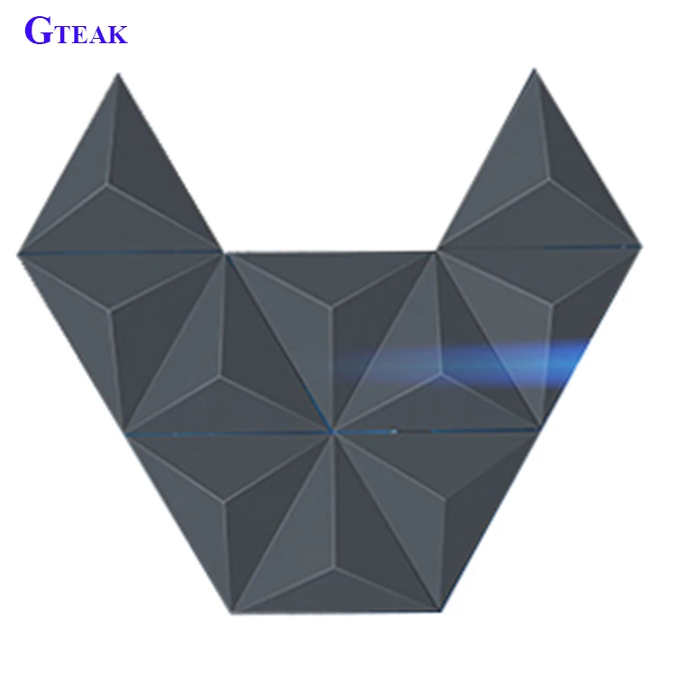 Creative Cool RGB Cube Style Video Display Dj Desk 3D Effect Full Color Led Dj Booth Stand for Night Pub Club