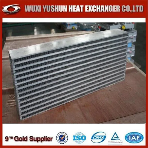 Bar and Plate Fin Aluminum Radiator Core