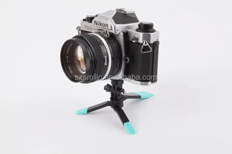 Most Portable ASHUTB Pro Camera Mount Mini Foldable Tripod for Mobile Phone Digital Camera Video Recorder DVR Small Tripods