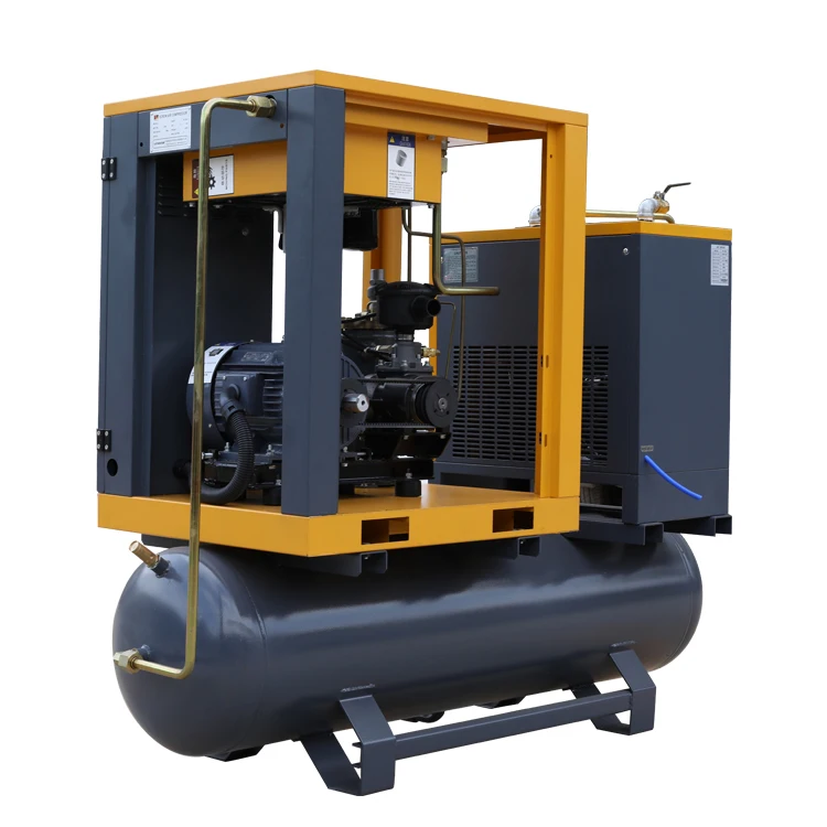 IP55 PM Frequency Inverter Screw air Compressor Industrial 10hp 30hp 0 ...