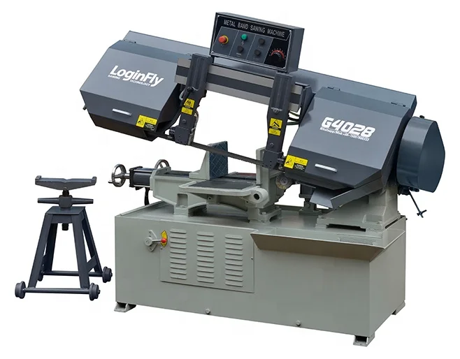 CHINA  Loginfly CE  Horizontal Hydraulic  Metal Cutting Band Saw Machine