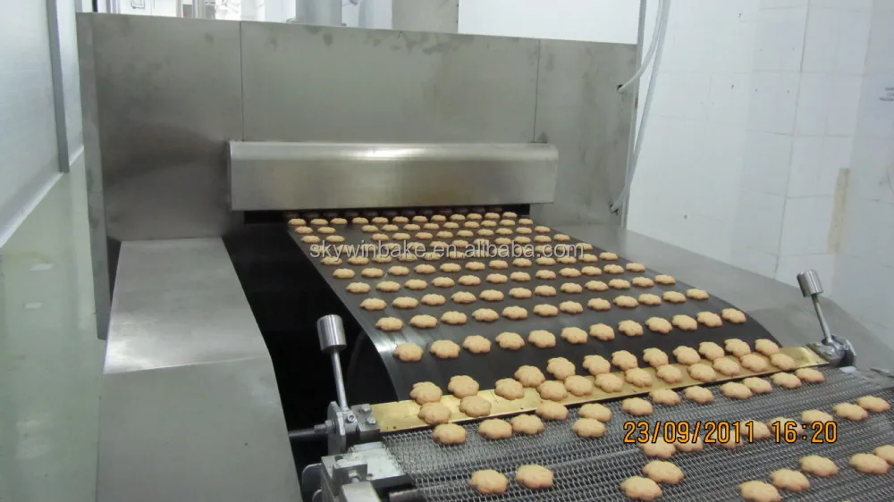 Fully Automatic PLC Fortune Cookies Machine Cookie Making Machine