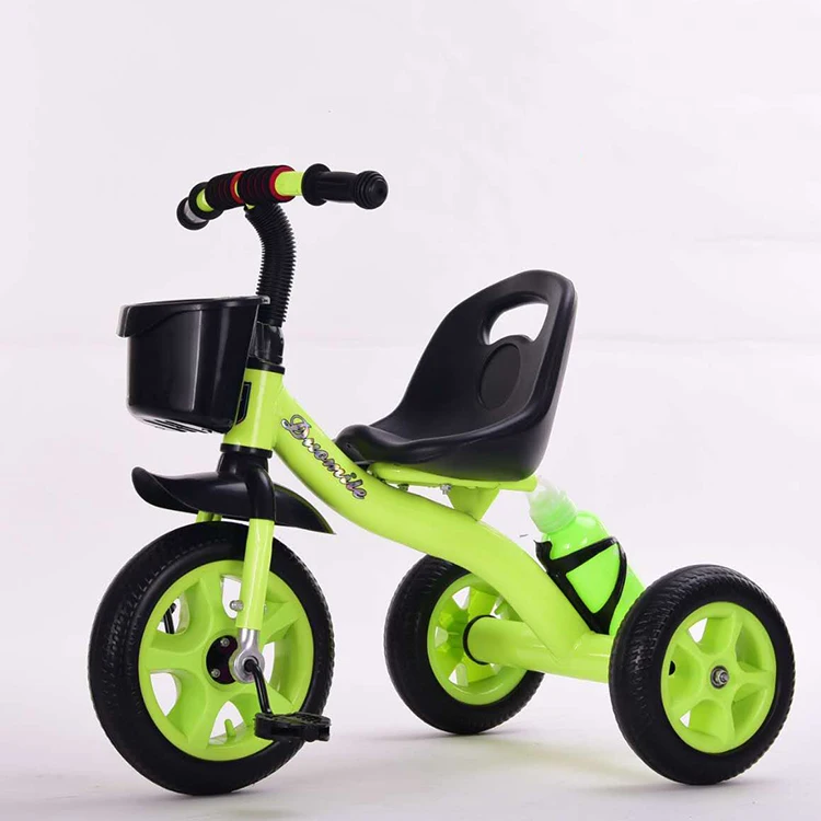 green tricycle
