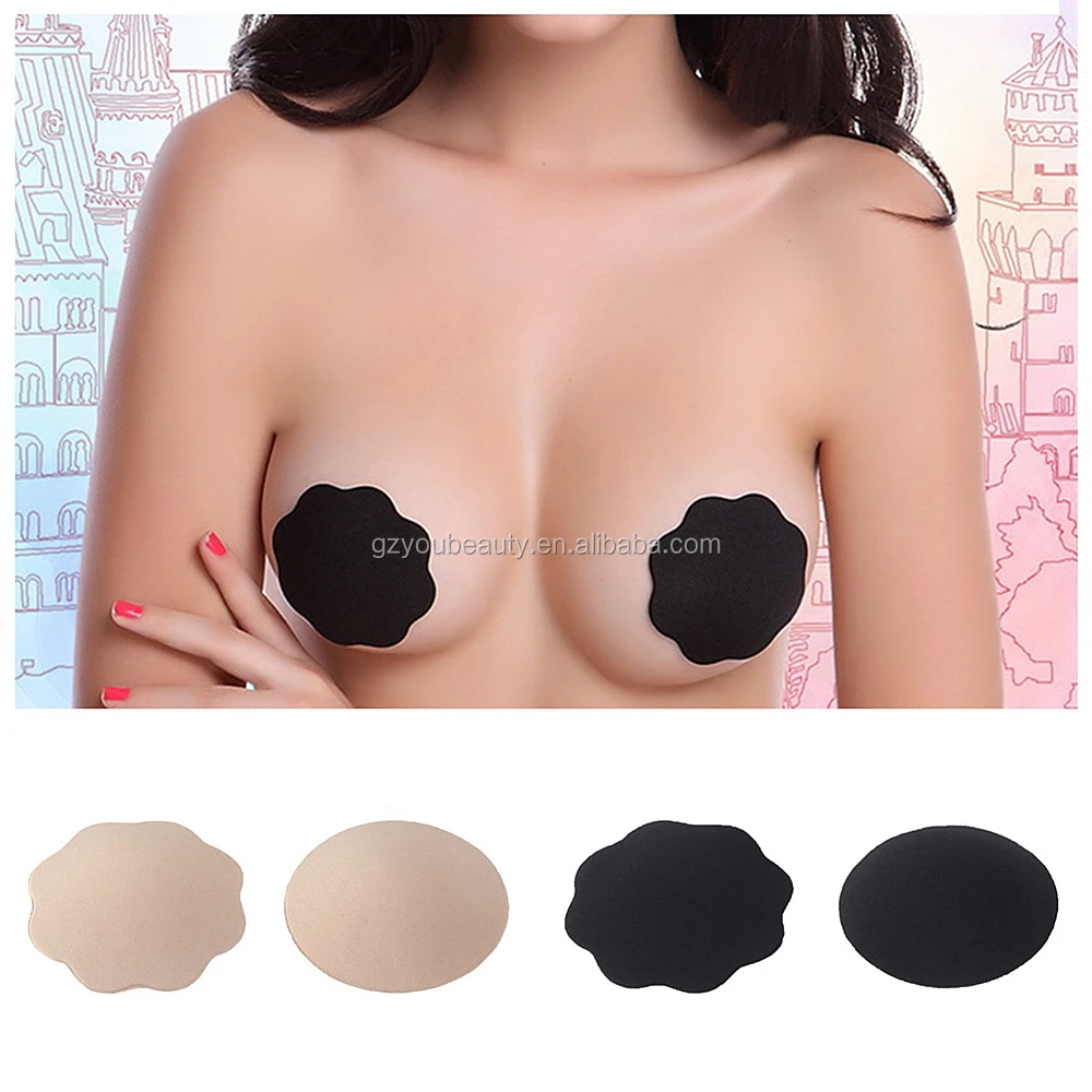 Fashion Design Adhesive Cloth Silicone Nipple Cover