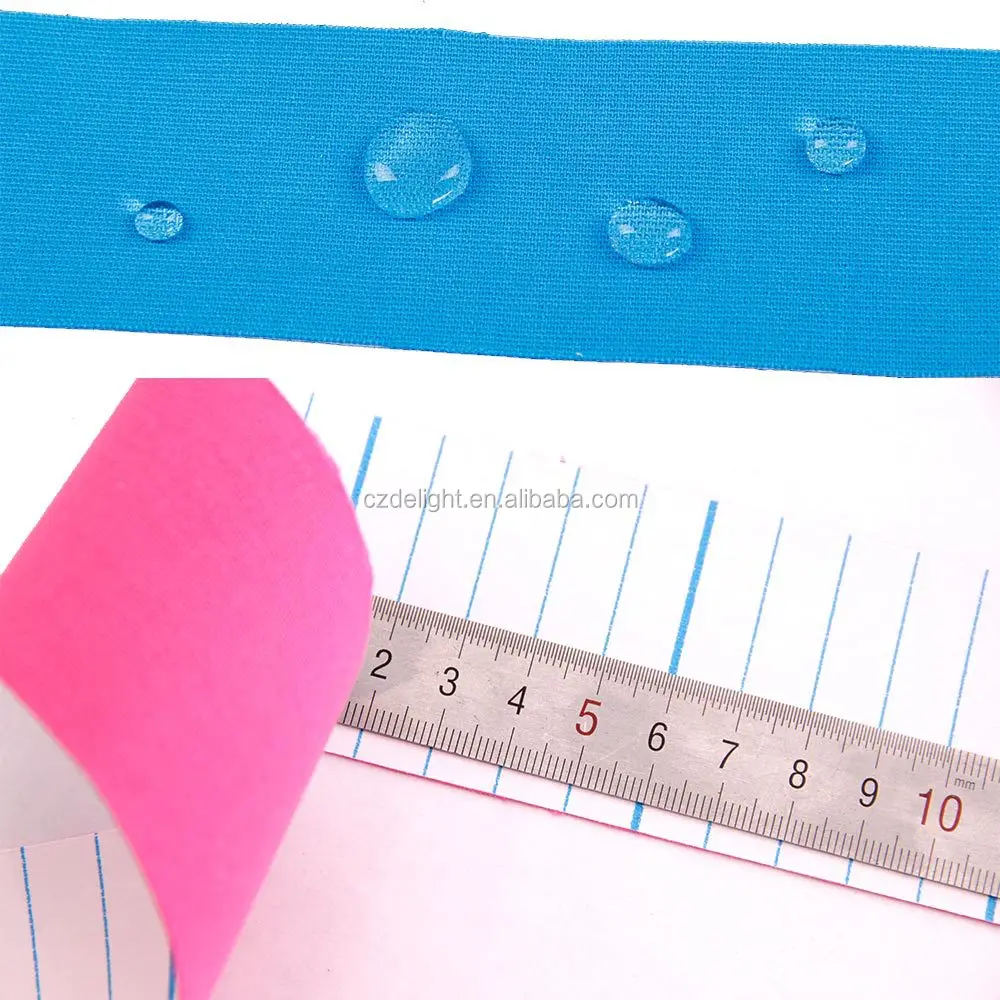 Personal Physical Therapy Doctor Colored and Waterproof Kinesiology Tape 5cm*5m With Acrylic Adhesive for Wholesale