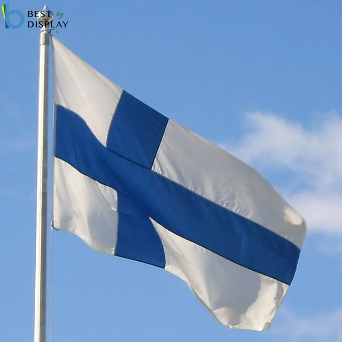 Western Europe Country Flags Finland Flag