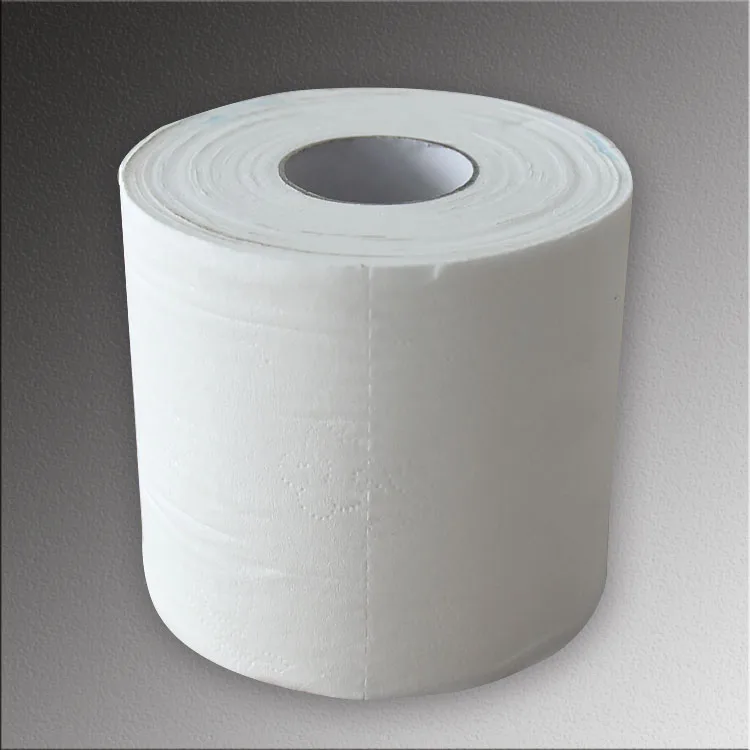 Ultra Soft and Strong Eco-friendly Virgin Wood Pulp Hotel Single Ply Toilet Tissue Paper Quilted with Plain Design
