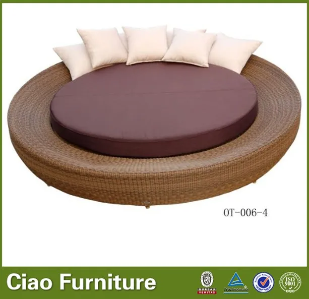 Large Circle Outdoor Lounge Round Lounger Chair