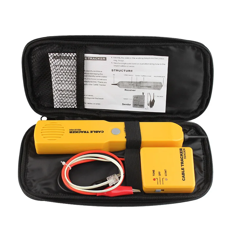 TELEPHONE Wire Tracker Network Lan Cable Tester  Telephone Network Phone Cable Wire Tracker Phone Generator Tester Diagnose Tone