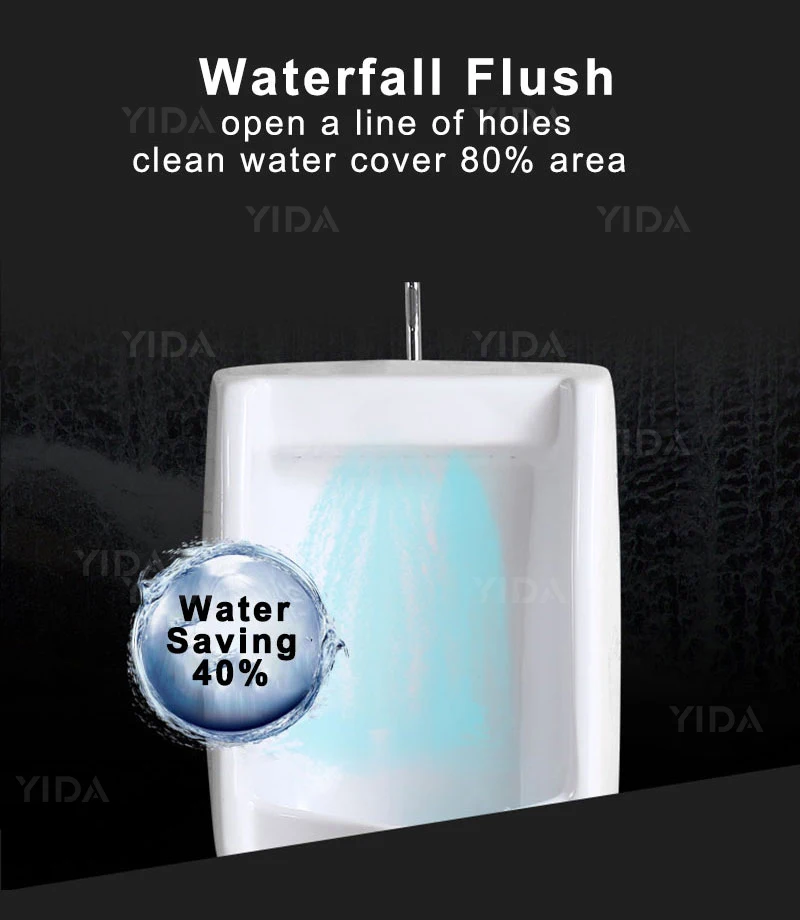 
 Китай производство 7016 квадратный белая керамическая чаша писсуар керамический писсуар  