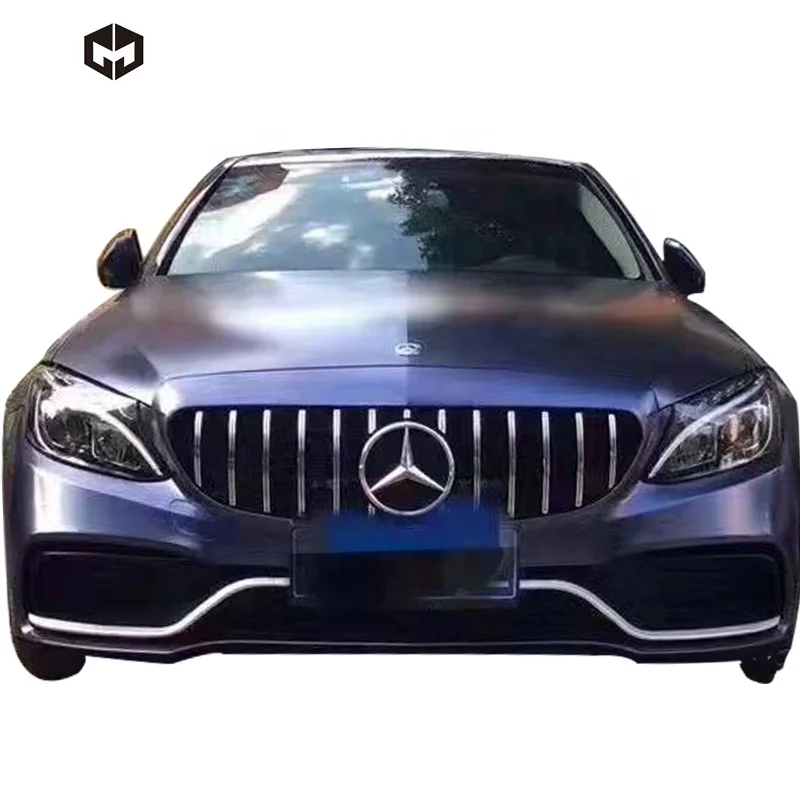 
Высококачественное производство ABS передняя решетка гриля впускная решетка для Mercedes Ben z C-Class W205 C63 Amg 