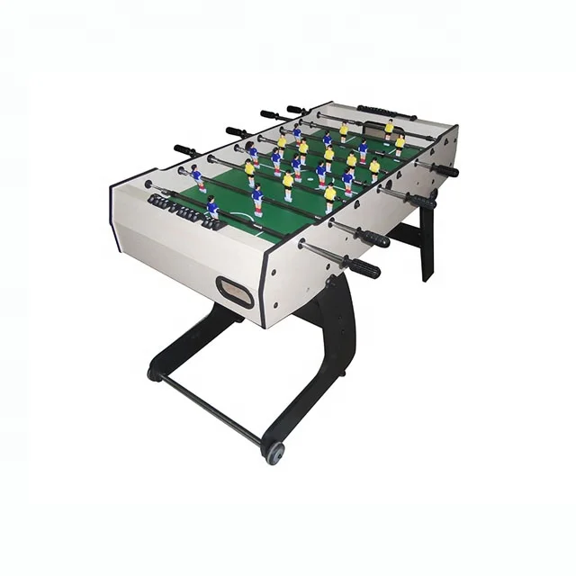 48 Inch Telescoping Rod Foosball Table Leg Foldable Soccer Table With Wheels Football Game Table