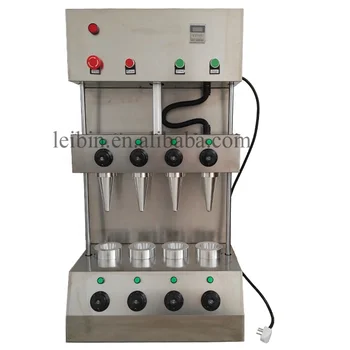 Factory Hot Selling New Patented product 4 cone pizza machine for pizza cone machine