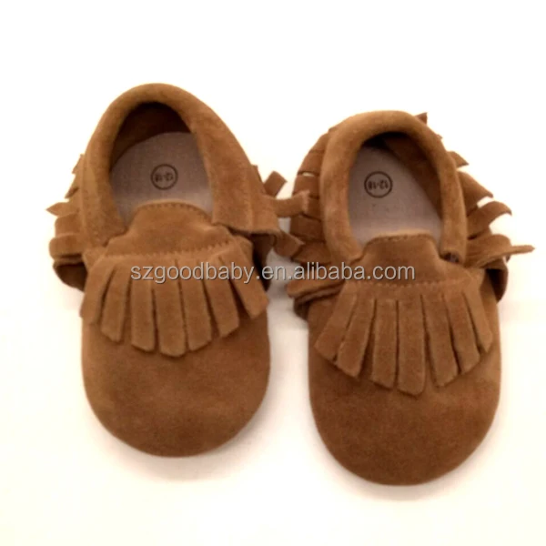 Мокасины детские из натуральной кожи на мягкой