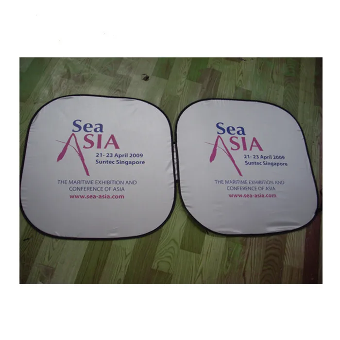 Складной и напечатанный солнцезащитный козырек на переднее окно автомобиля