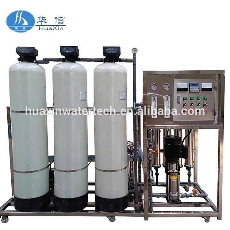 Factory price 1000 lph ro plant water treatment price / 1000l per hour  reverse osmosis system