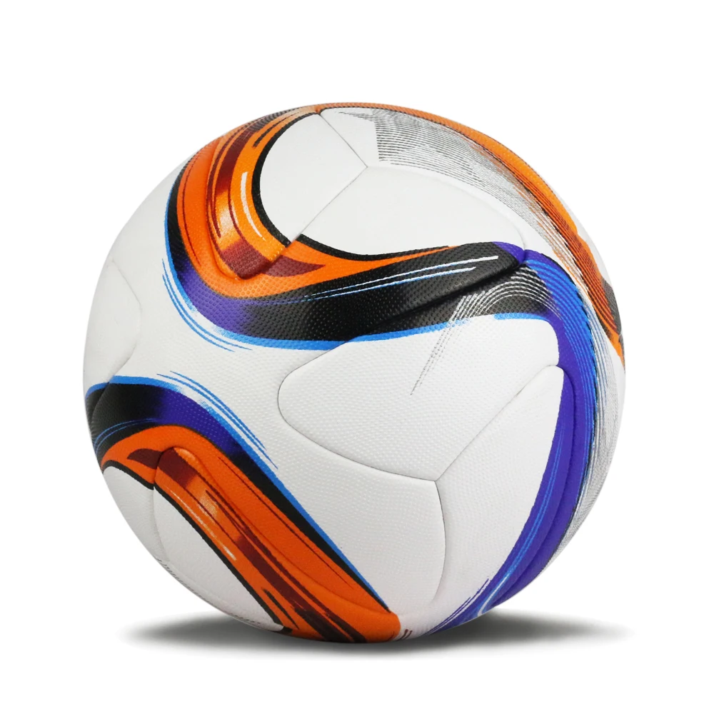 Hot Sale Size 5 Seamless PU Football Ball Anti slip