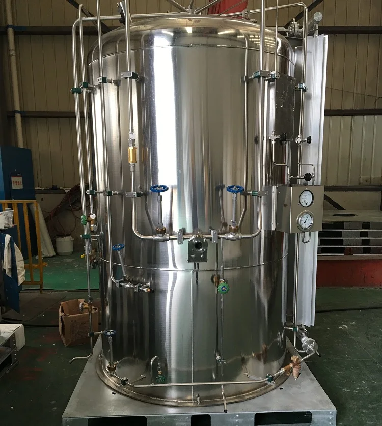 Liquid Nitrogen Storage tank  Oxygen System Upright Vertical Bulk Storage tank 3m3 3000 Liters Mobile Micro Bulk