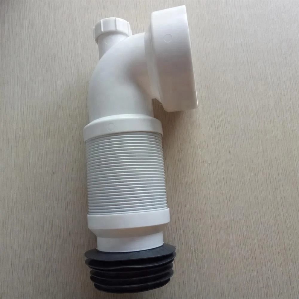 taza de inodoro tubo conector/tubo flexible para inodoro/wc pan tubo de  alcantarillado