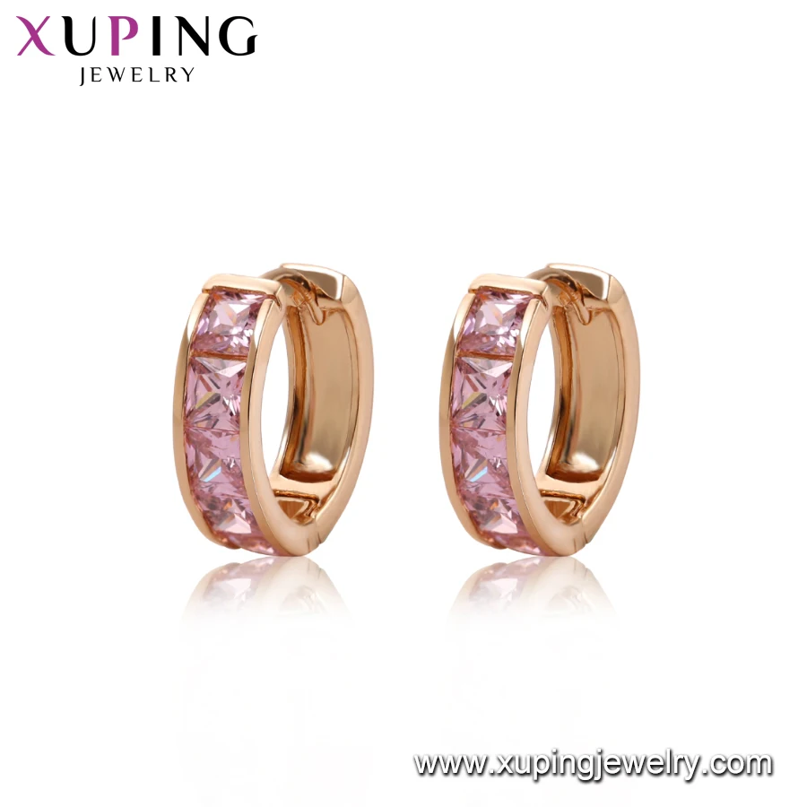 Shop 29255 Xuping Jewelry 18K Gold Plated Huggies Earrings - Main Image