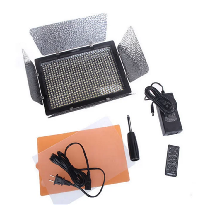 新しい YONGNUO YN600L II 600 LED ライトパネル 2 バッテリーデュアル