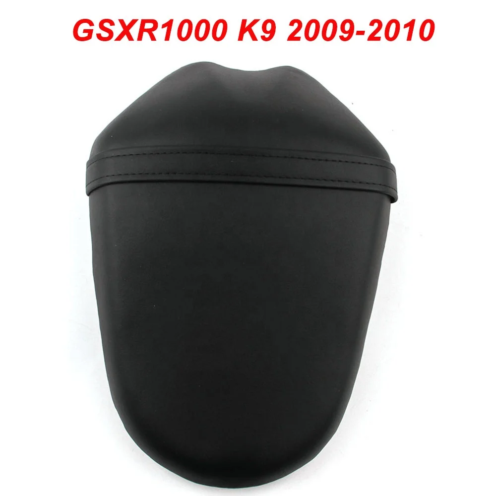 Чехол для заднего сиденья, Кожаная подушка, мотоциклетное ПАССАЖИРСКОЕ СИДЕНЬЕ для Suzuki GSXR1000 K9 2009-2010