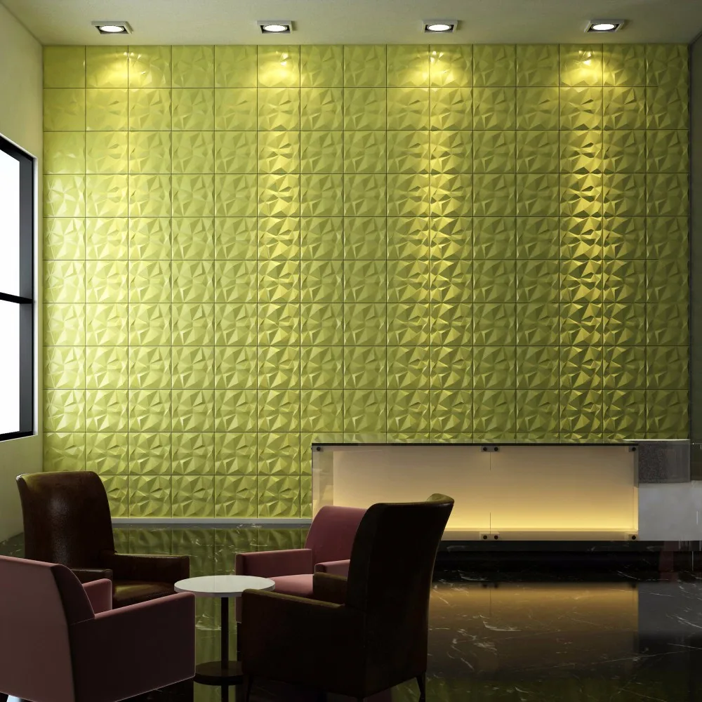 Panel Decorativo en Fibra Vegetal 3D DL065