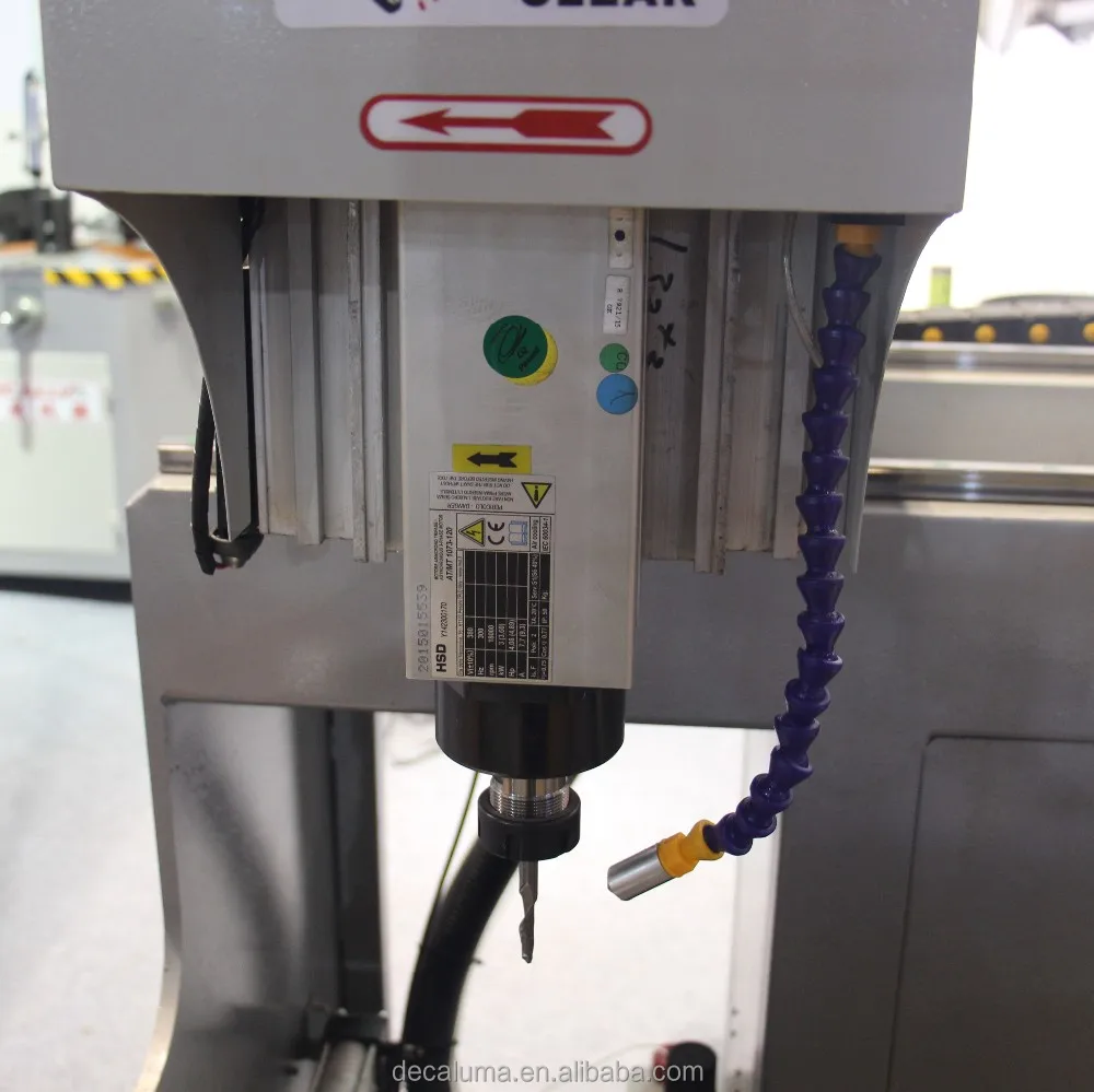 Jinan DECALUMA Drilling and Milling Machine for Aluminum Profile Window