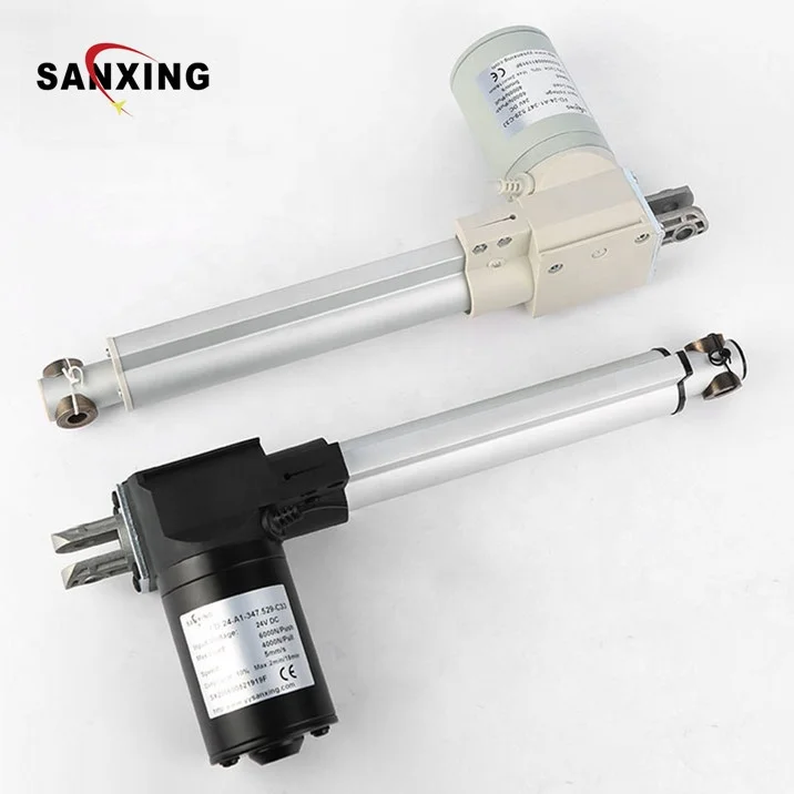 16" 6000N Lift For Medical Massage Chair Electric Linear Actuator 12V Motor 6" 