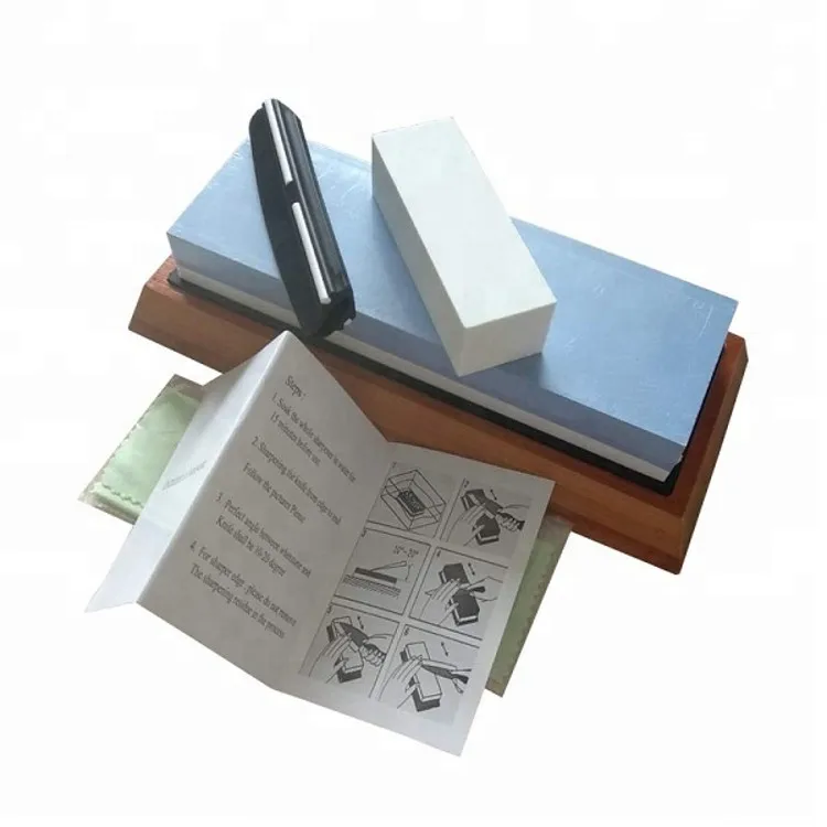 Premium Quality Whetstone Knife Sharpening Stone Set Double Side Stone