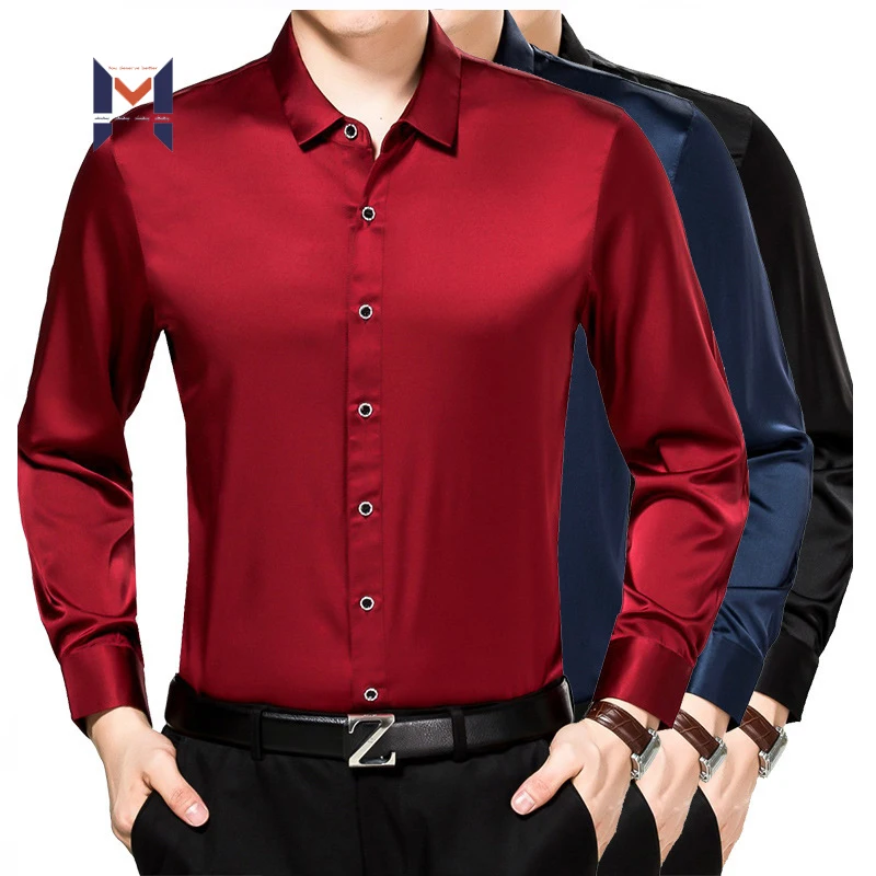 Silk Satin Shirt 