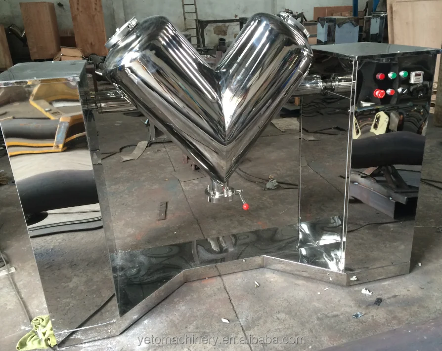 
 Промышленный химический блендер для сухого порошка объемом 500 л, v-образный смеситель для порошка из нержавеющей стали  500L емкости промышленные химический сухой порошок блендер из нержавеющей стали в форме буквы "v порошок миксер