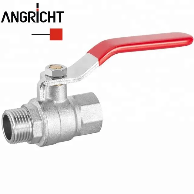 Manufacture supply hand control 1/2 brass ball valve