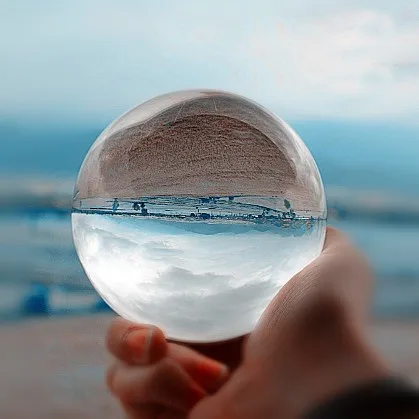 Хорошее качество 80 мм K9 хрустальный стеклянный шар fengshui Хрустальная Сфера