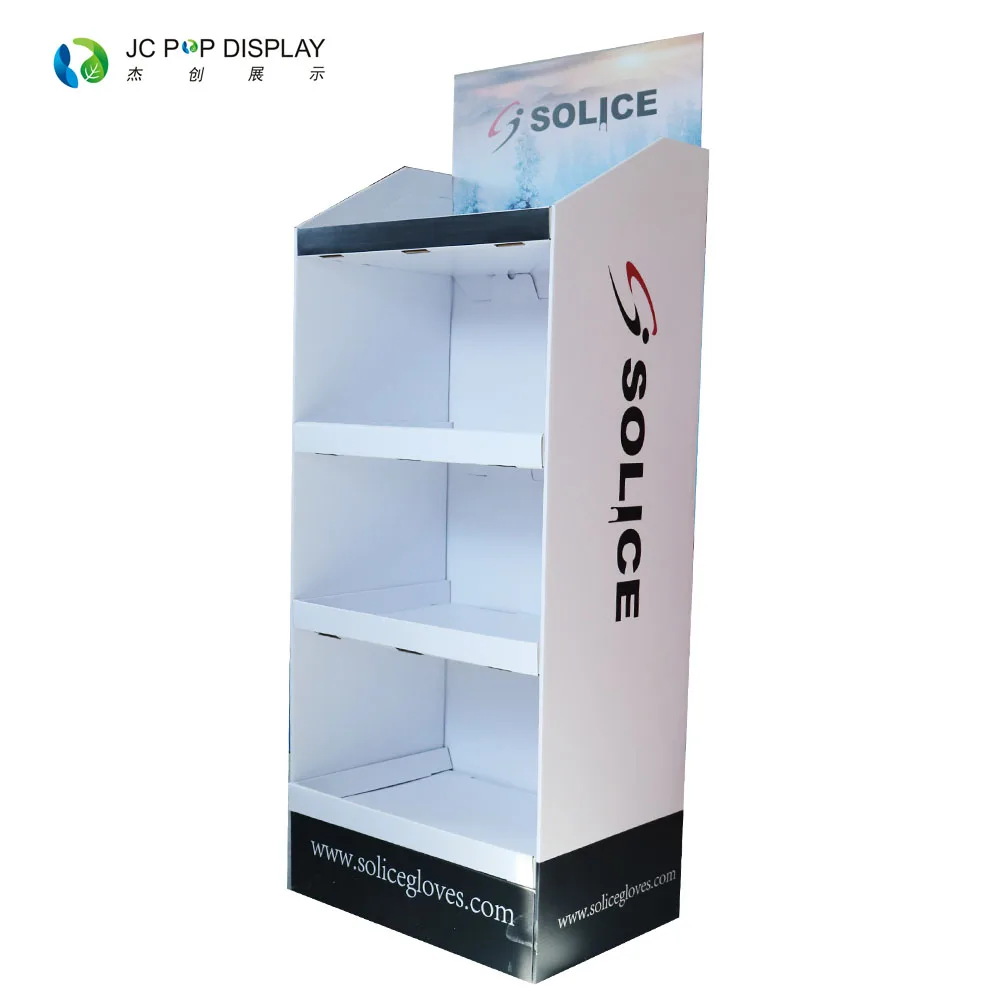 Custom Advertising Cardboard Display Racks - Easy Assembly