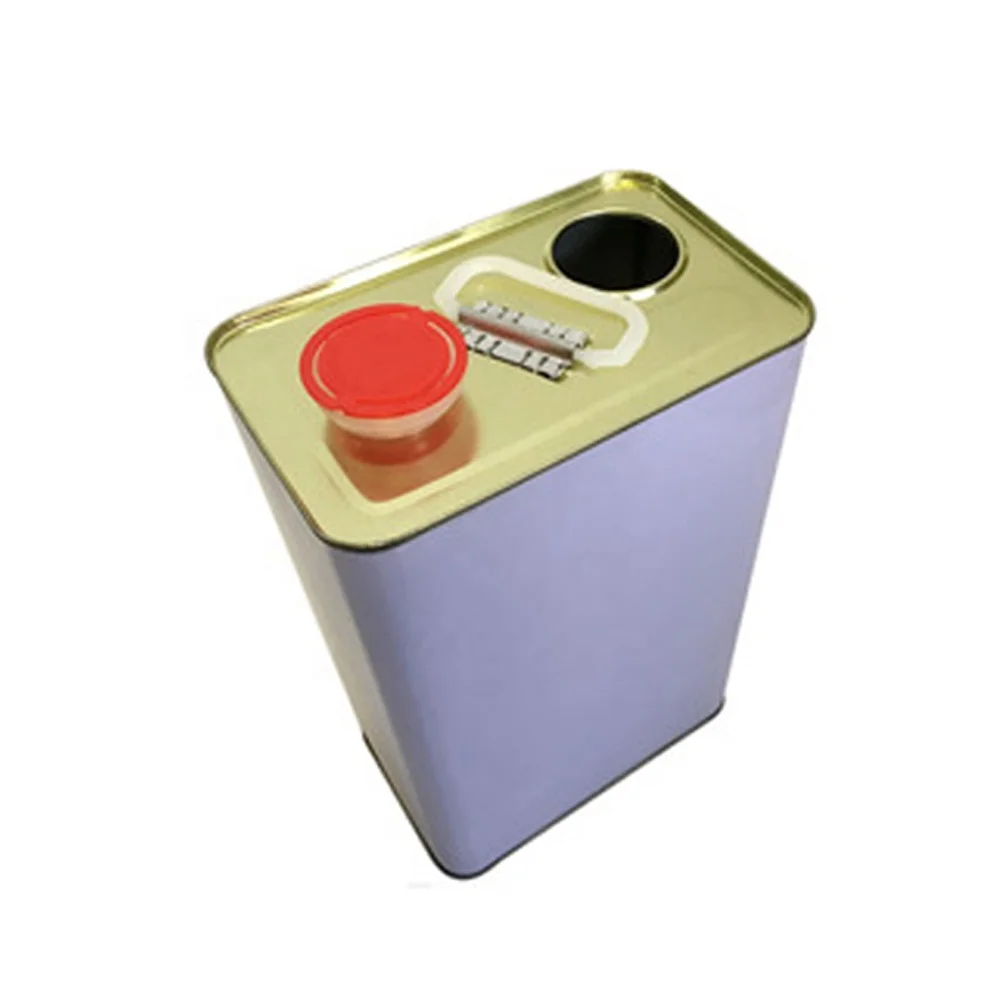 2l/4l/5l Factory Price Solvent Tank Square Tin Oil Can/thinner Cans ...