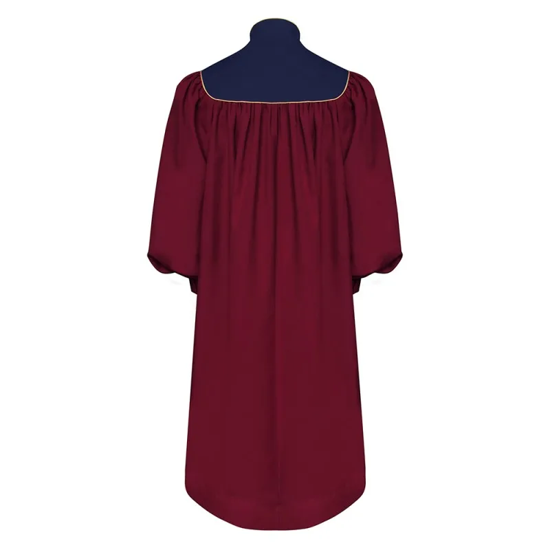 Высококачественная одежда для церковного хора на заказ, украшенная палантином, униформа для церкви, платье для церкви