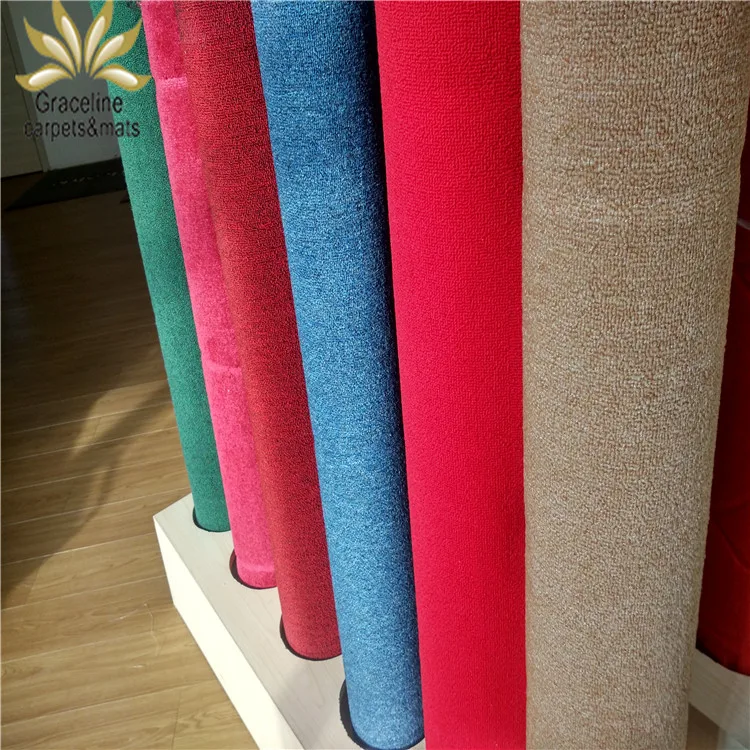 Factory Price Hotel Polypropylene Loop Pile Wall to Wall Carpet